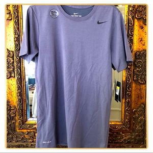 Nike Dri Fit Tee ~ new with tags- men’s size small- plum light purple color